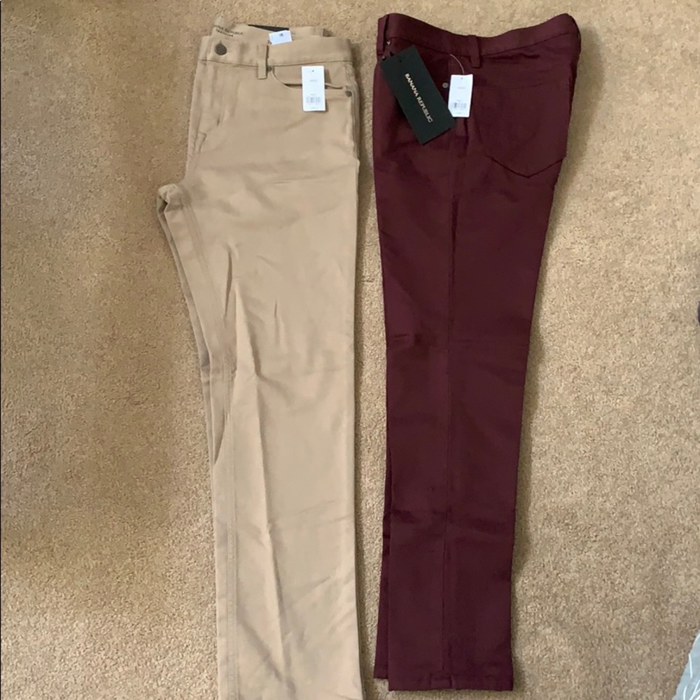 Banana Republic Slim Traveler Stretch Jean
